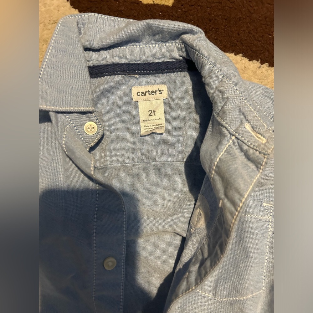 Boys 2t Button Down Shirt